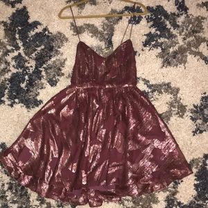 KIMCHI BLUE plum party dress